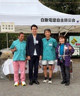 10月3日桜区白鍬電建自治会フェスティバル・新開自治親和会の秋まつり