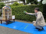 6月16日大谷口県営住宅自治会の団地内バザー&青空ビアガーデン2