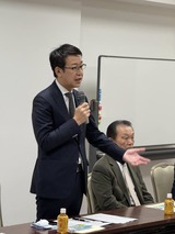 12月7日蕨市田中良生後援会連合会拡大役員会議・国政報告会