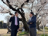 3月29日中央7丁目・春日町会の桜まつり4