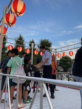 7月27日蕨市南町2丁目盆踊り大会2