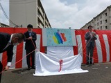 6月27日田島団地遮音壁・落書き防止対策完成披露会3