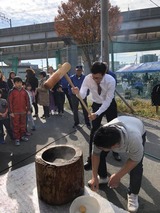 12月1日戸田芦原町会の餅つき会6