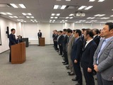 9月13日金融庁副大臣室・幹部の方々からご挨拶3