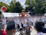 9月21日和楽備神社・新たな神輿披露の儀3