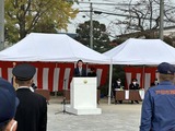 11月13日埼玉県消防協会・蕨戸田支部・消防特別点検