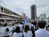 5月28日蕨市長選・須賀敬史候補の出陣式4