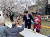 4月6日蕨市郷町会の桜まつり3