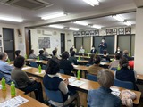 10月16日蕨市錦町にてミニ国政報告会