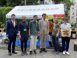 6月16日大谷口県営住宅自治会の団地内バザー&青空ビアガーデン
