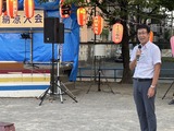 8月23日下蕨南町会の納涼祭2