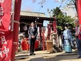 3月1日蕨市三和稲荷神社の初午祭