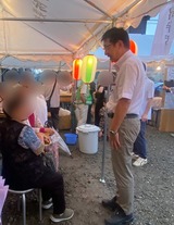 9月20日桜区新開自治親和会の長月祭り盆踊りの納涼祭3