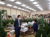 12月22日桜区挨拶まわり・(株)あつか