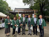 6月28日上戸田氷川神社の夏越しの大祓い茅の輪くぐり2