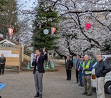 3月28日南区南浦和2丁目自治会の炊出訓練&懇親花見会