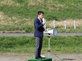 4月14日さいたま日曜早朝野球連盟の開会式3