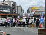 5月28日蕨市長選・須賀敬史候補の出陣式3