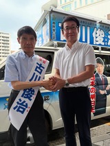 7月3日参議院議員選挙・公示日