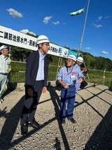 国交省荒川調節池工事事務所、第二・三調節池工事現場5