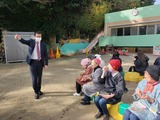 12月4日桜区北上の宮自治会の餅つき大会2