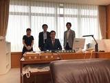 9月13日金融庁副大臣室・幹部の方々からご挨拶4