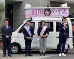 5月28日蕨市議選保守系11陣営・出陣3