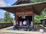7月19日西堀氷川神社と南区の関神明社・神幸祭4