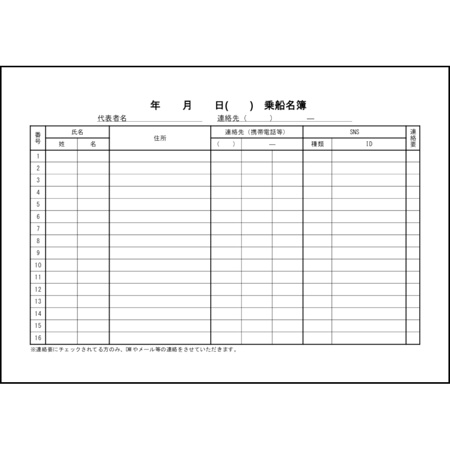緊急連絡先 : 林良一ブログ RYO'S METHOD
