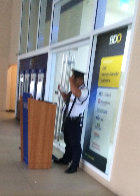 フィリピンのガードマン事情◇みこ