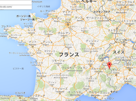 フランスでのスノーボード＠もちお