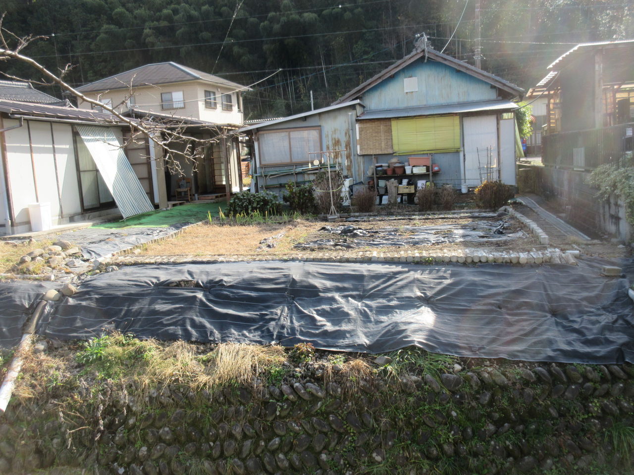 家庭菜園の北側にフェンスを建てる Diy Heaven