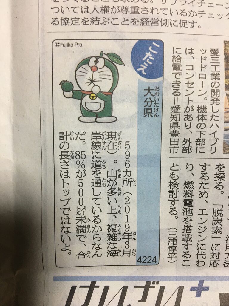 朝日新聞 しつもん ドラえもん に応募して景品が当選しましたよ Diy Heaven