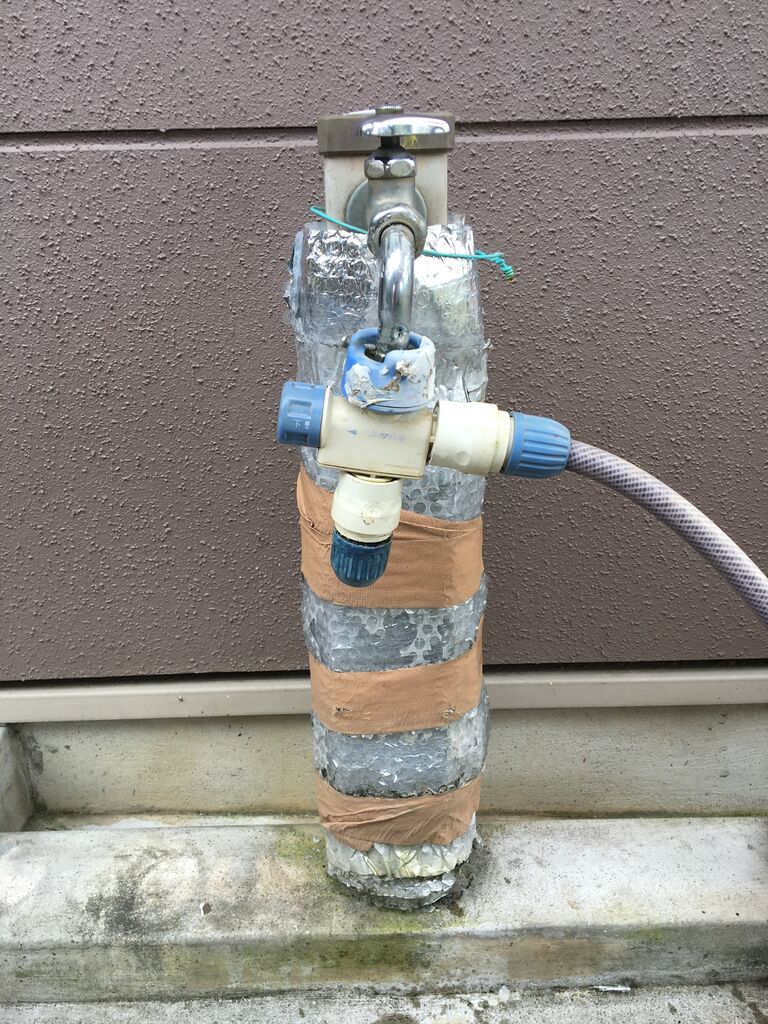 屋外にある水道蛇口の分岐を交換しました Diy Heaven 屋外にある水道蛇口の分岐を交換しました Diy Heaven