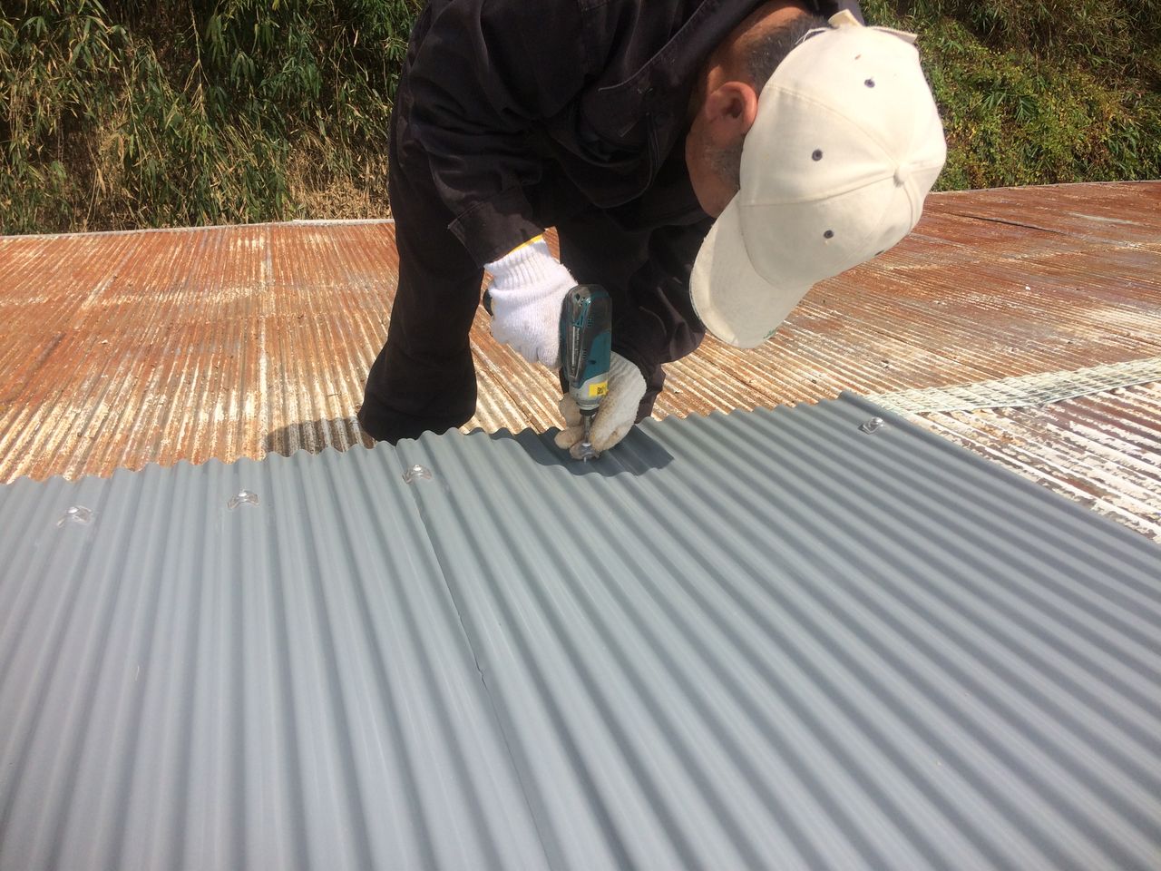 鶏舎の屋根の修理をしました Diy Heaven