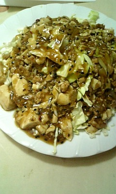 麻 婆 豆腐 キャベツ