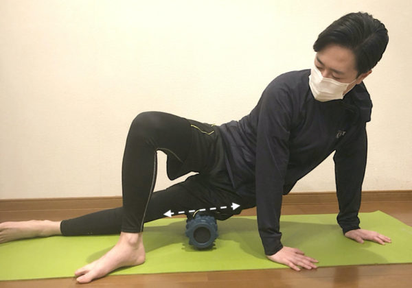 ストレッチ用ポールで腸脛靭帯の筋膜リリース 縄跳びランナーのブログ