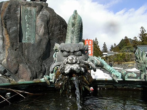 日光開山の祖 勝道上人(しょうどうしょうにん)の龍