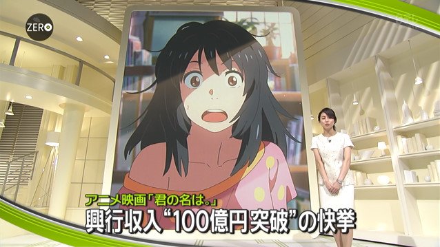 異常事態 映画 君の名は の興行収入グラフが異常 東宝予想の10倍 200億円 も視野に 君の名は 2chまとめ