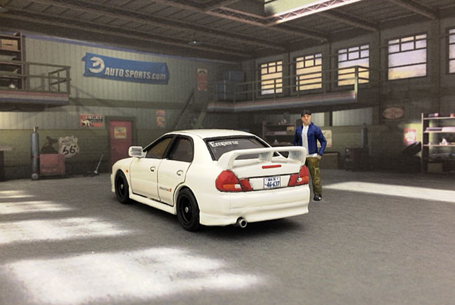 トミカ7話 頭文字D編 岩城清次 ランエボⅣ : 知恵と勇気で楽しむHobby