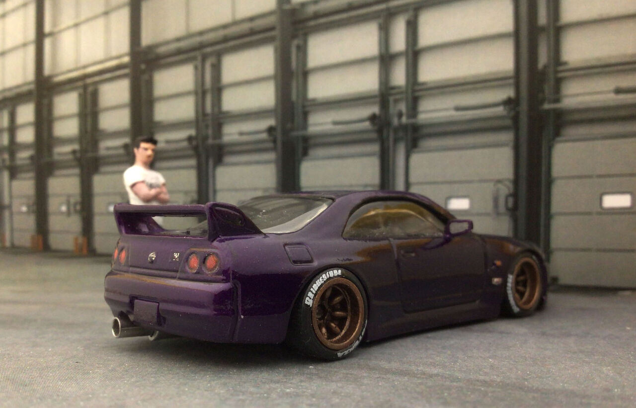 ホットウィール78話 頭文字D編 星野好造 スカイラインGT-R(R33 ホットウィール78話 頭文字D編 星野好造 スカイラインGT-R(R33