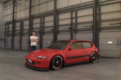 ホットウィール36話 頭文字D編 庄司慎吾 シビック SiR-II (EG6) : 知恵