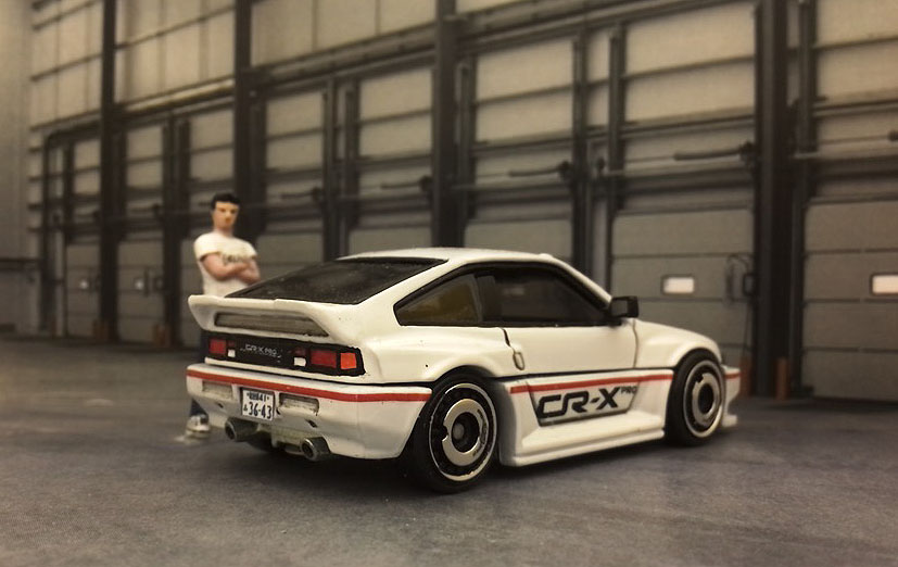 ホットウィール43話 バリバリ伝説編 秋山 バラードスポーツCR-X