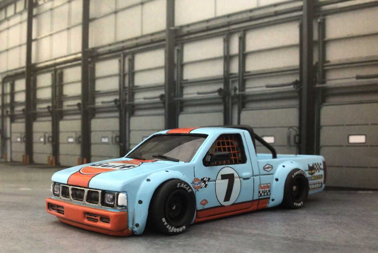 ホットウィール94話 日産 HARDBODY(D21) Gulf仕様 : 知恵と勇気で