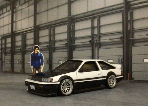 ホットウィール119話 頭文字D編 秋山渉 カローラレビン(AE86) : 知恵と