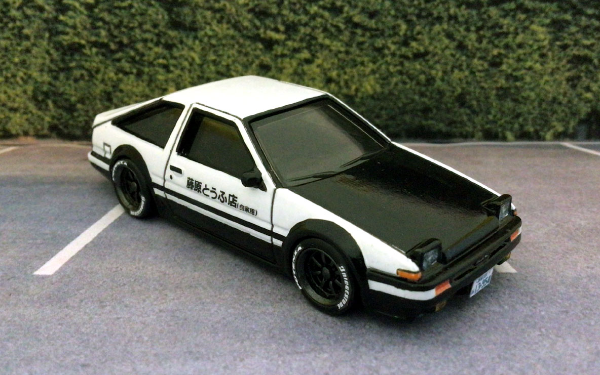 新品未開封】頭文字D ホットウィール AE86 スプリンタートレノ - ミニカー