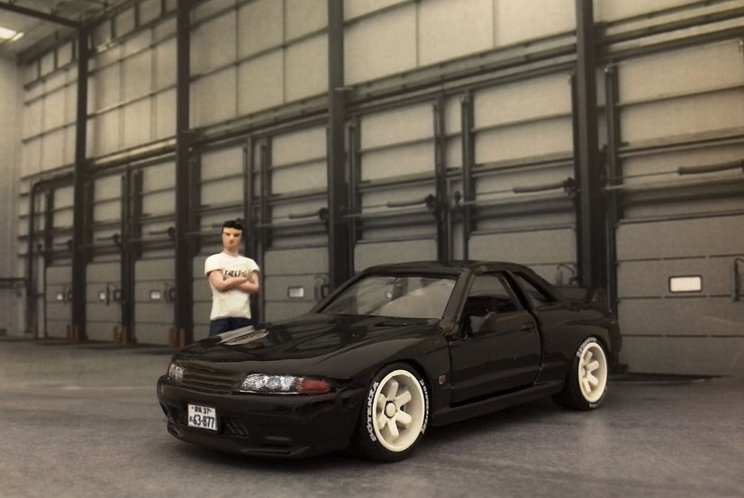 CarreraDIGITAL 頭文字D SKYLINE GT-R R32 中里毅 頭文字D』を彩った伝説の名車列伝02 日産 R32型 スカイラインGT-R編