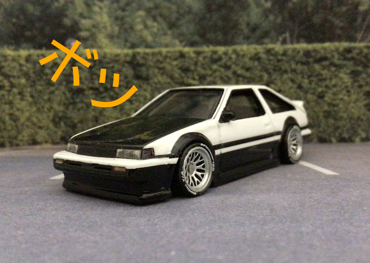 ホットウィール119話 頭文字D編 秋山渉 カローラレビン(AE86) : 知恵と
