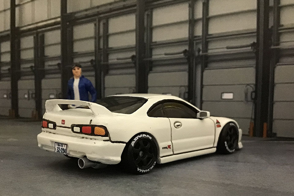 ホットウィール44話 頭文字D編 スマイリー酒井 インテグラ タイプR