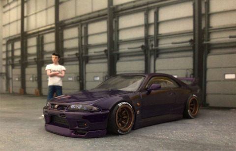 ホットウィール78話 頭文字D編 星野好造 スカイラインGT-R(R33) : 知恵